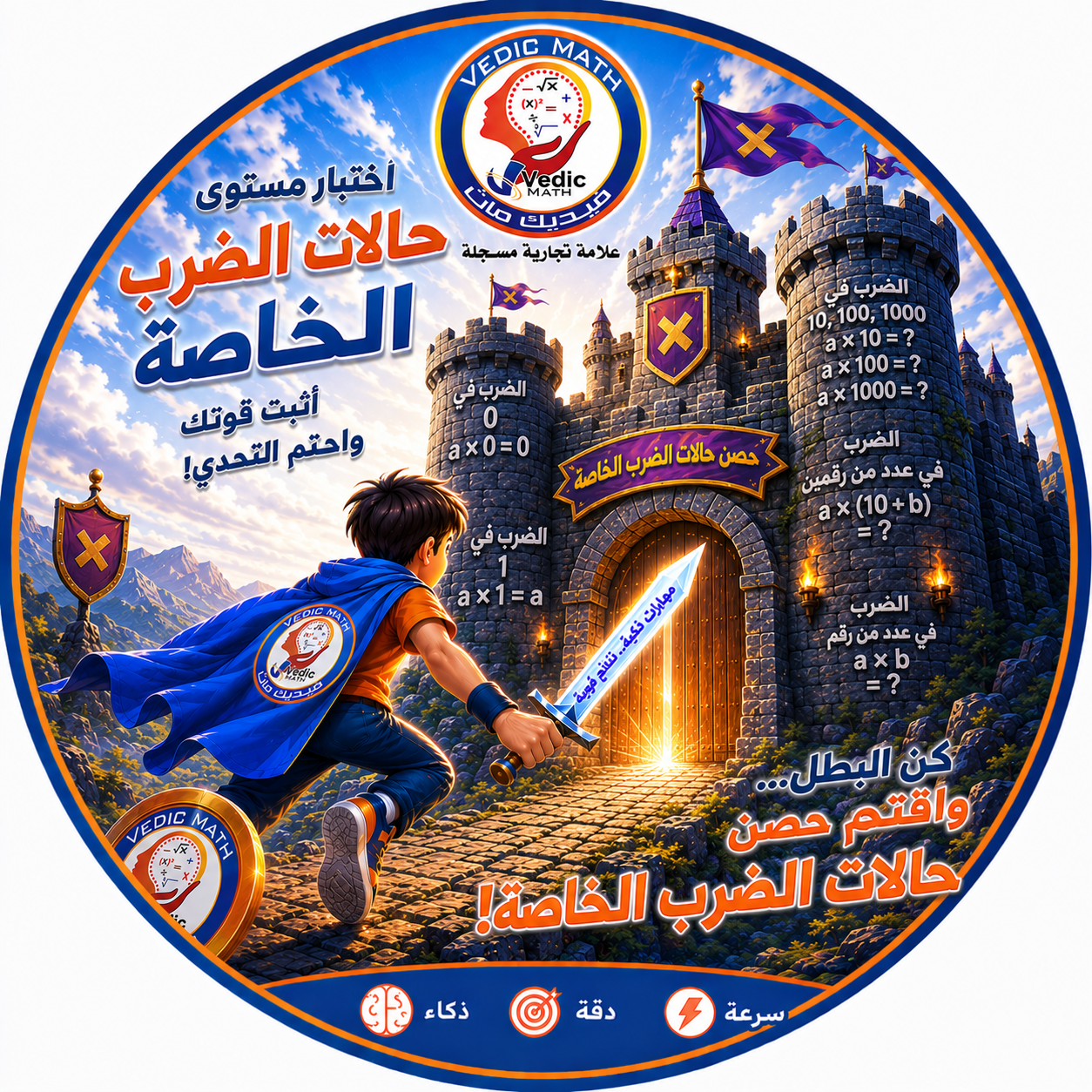 إختبار إنهاء مستوى الحالات الخاصة فى الضرب